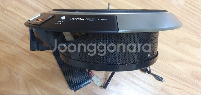 데논 DP-5000F 방송용 턴테이블 본체 고장--6