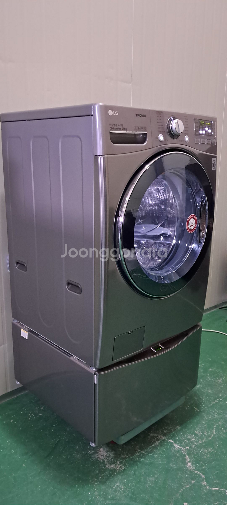 2688 엘지트롬 21KG/4KG 트윈워시 드럼(메탈)--1
