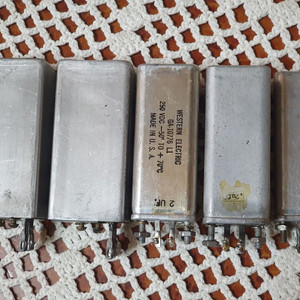 웨스턴 WESTERN ELECTRIC 트랜스와 콘덴서