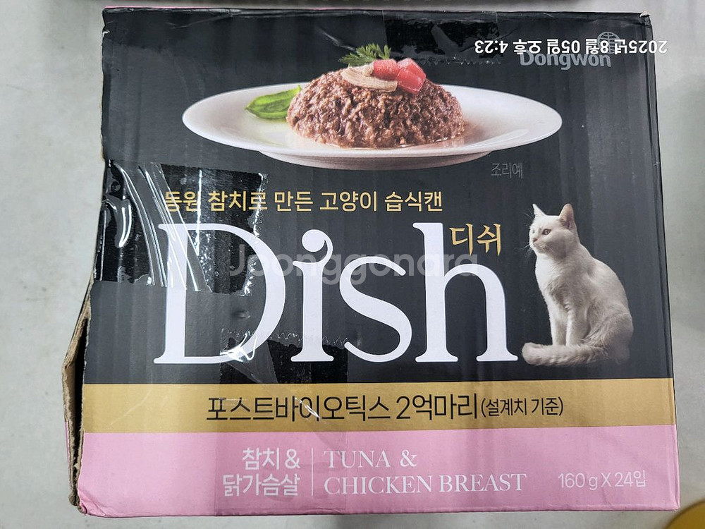 고양이 습식 캔--0