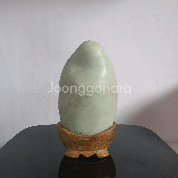 춘천옥 원석 옥 수석 부처님 형상 포대화상 형상 수석--0