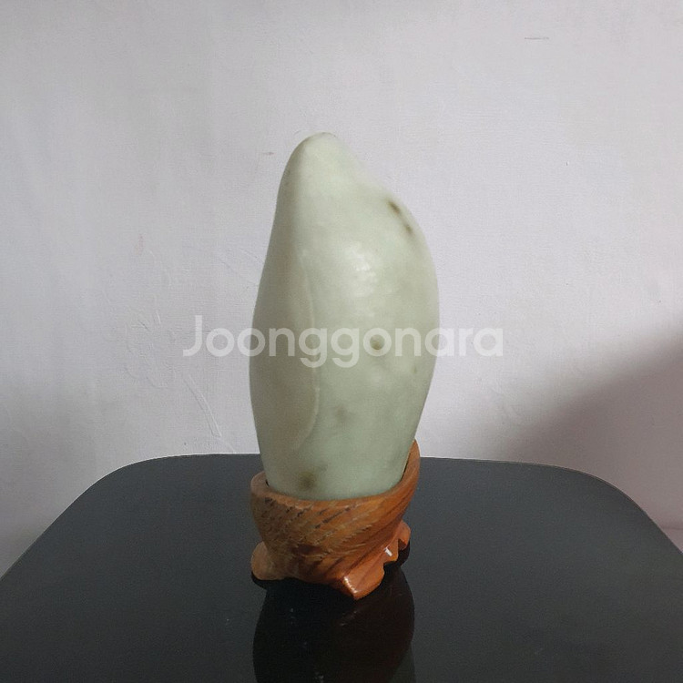 춘천옥 원석 옥 수석 부처님 형상 포대화상 형상 수석--4