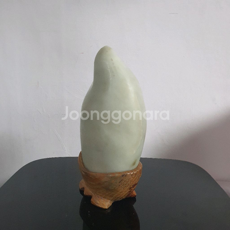 춘천옥 원석 옥 수석 부처님 형상 포대화상 형상 수석--3