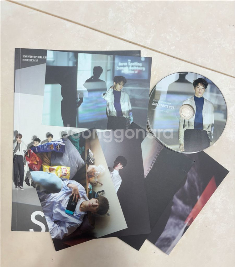 세븐틴 원우 고맙다 앨범 원우 엽서 & 원우 cd 세트--0