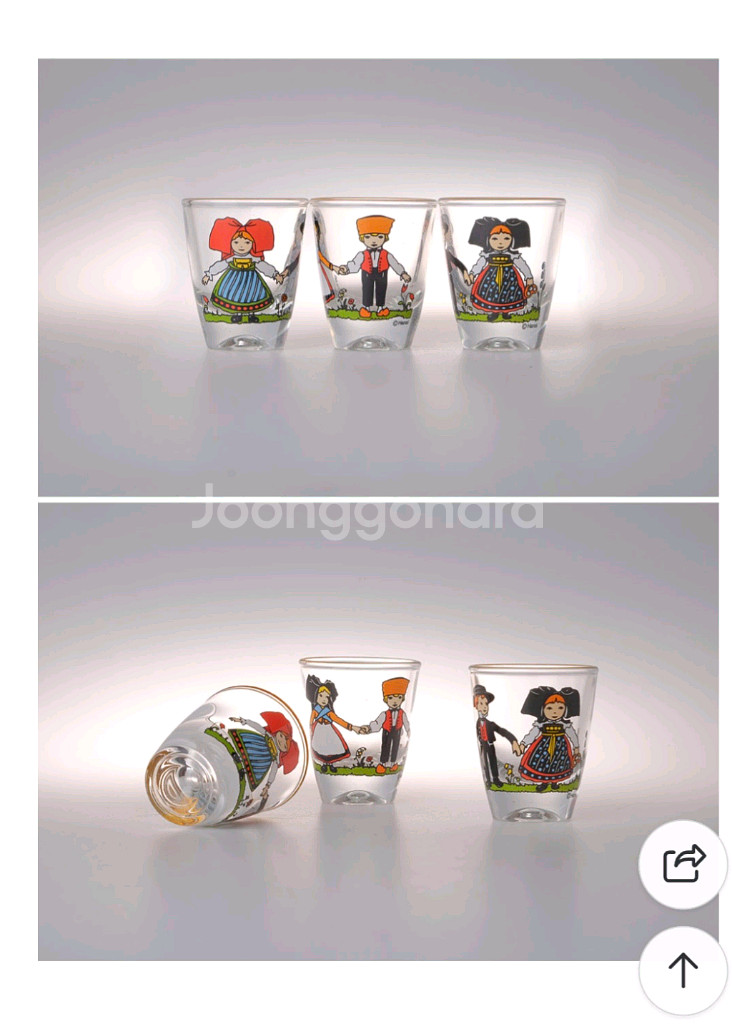 앙시보클링 소주잔 6p--4