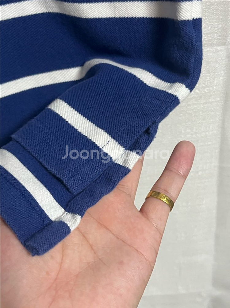 폴로 랄프로렌 스트라이프 카라티셔츠 L--1