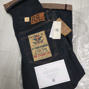 rrl 더블알엘 스트레이트핏 셀비지 팝니다