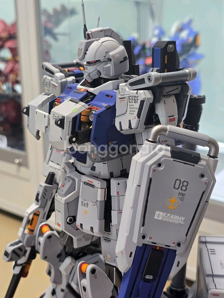 1/60 EZ08 육전형 레진 컨버전 도색작품 팝니다--0