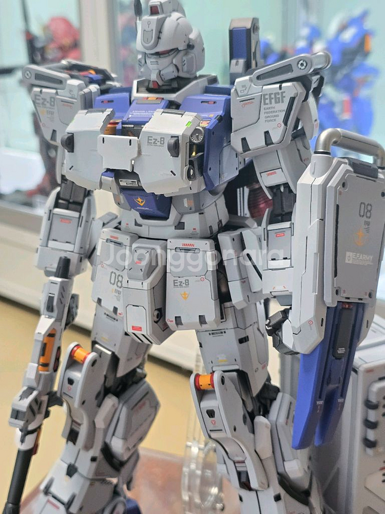 1/60 EZ08 육전형 레진 컨버전 도색작품 팝니다--3