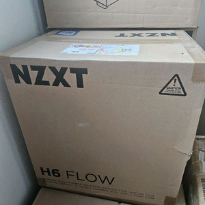NZXT H6 Flow 화이트 케이스 미개봉 신품