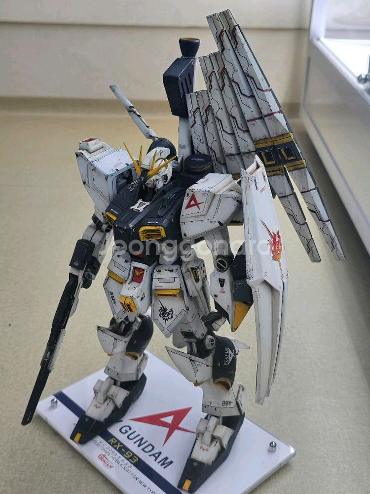 1/72 뉴건담 풀레진 웨더링 작품 팝니다--1