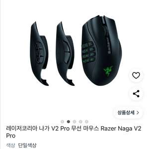 레이저 나가 v2 프로 (블루투스 마우스)