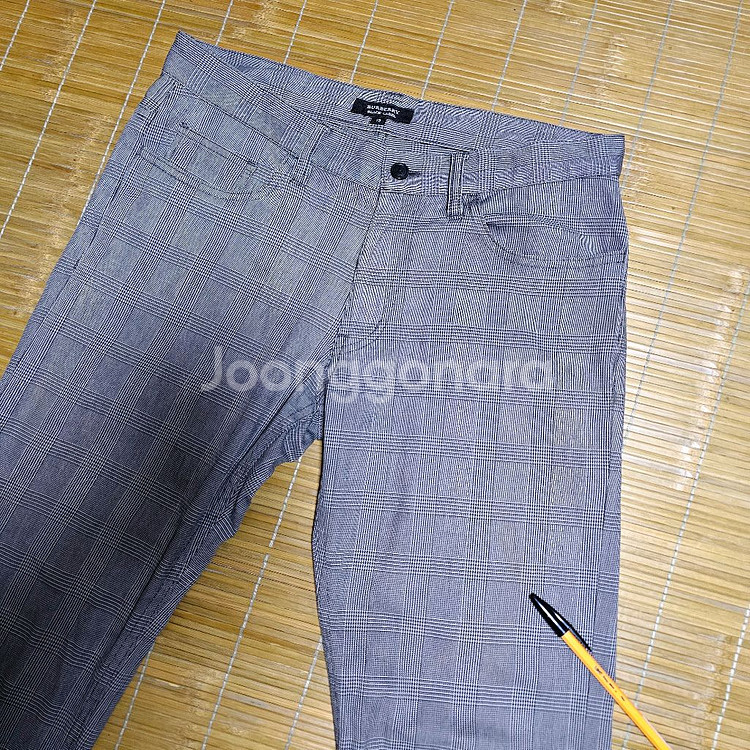 일판 버버리정품 면스판체크팬츠30인치 (170이하님)--3