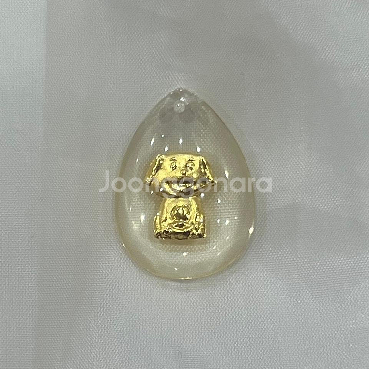 새 랜덤 발송 24K 미니 동물 순금 크리스탈 공예--3