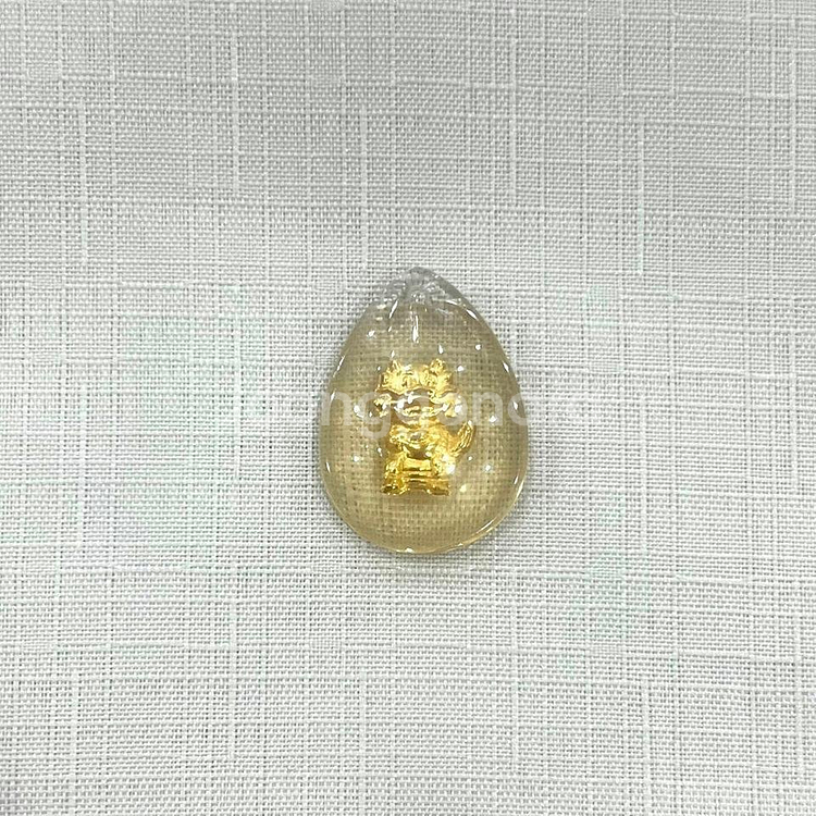 새 랜덤 발송 24K 미니 동물 순금 크리스탈 공예--2