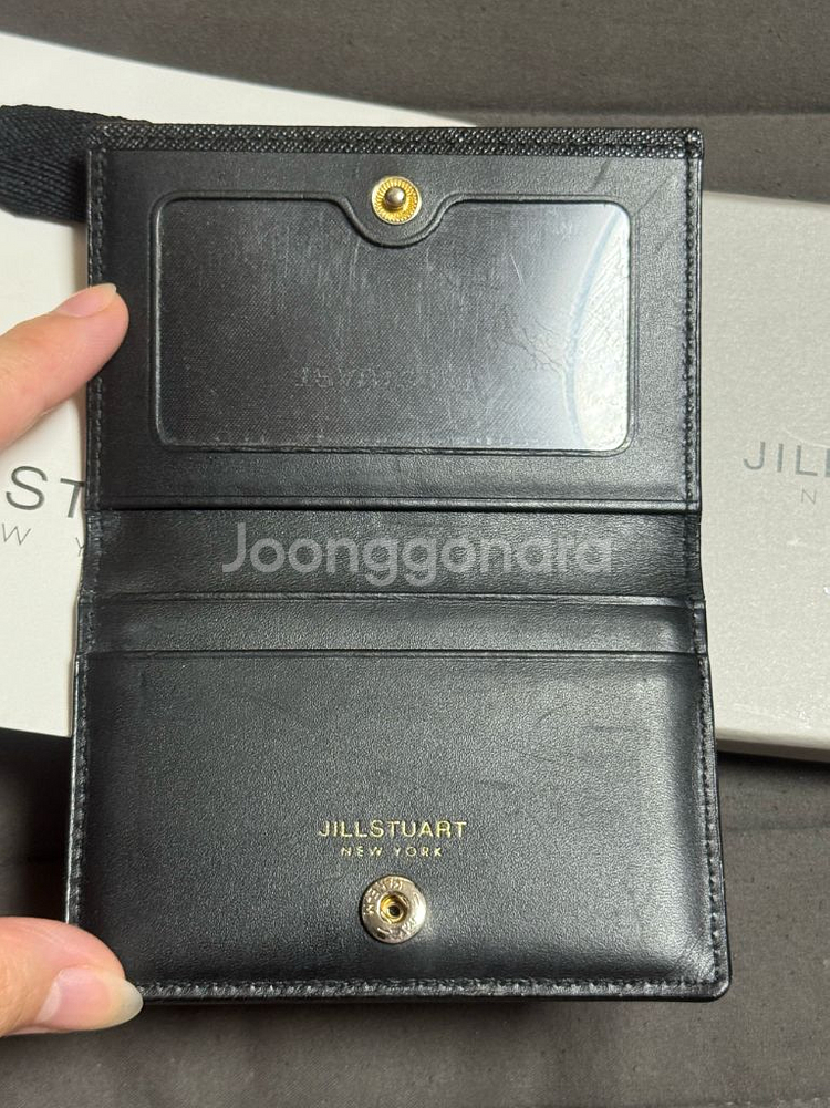 질스튜어트 미니 진주스터드 카드지갑--3