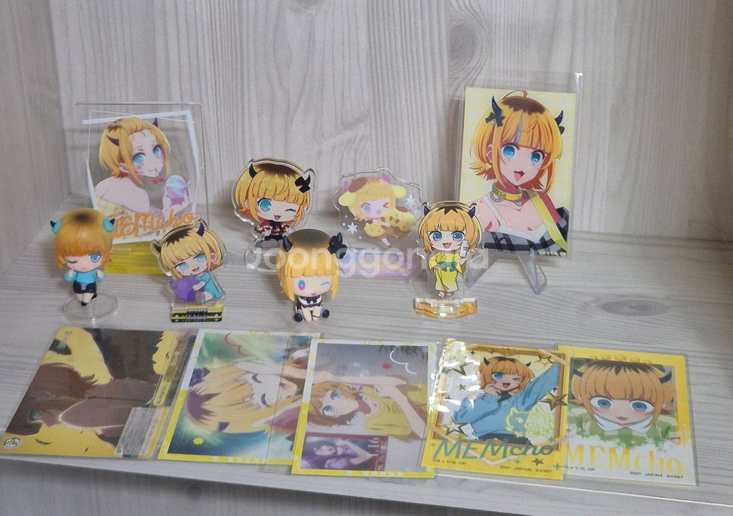 일괄)최애의 아이 멤쵸 아크릴 피규어 지류 색지--0