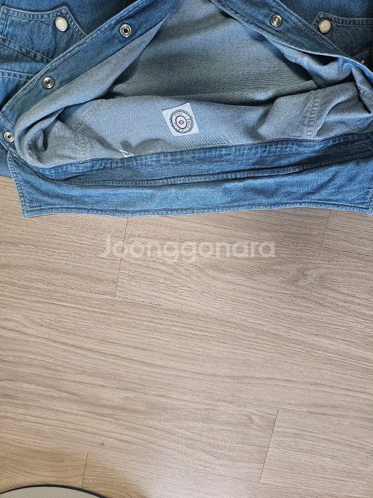 (실측있음)볼조넬라 웨스턴셔츠 사이즈 15.5--1