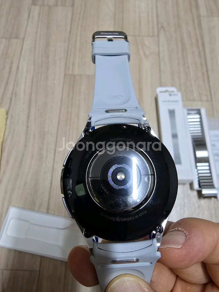 갤럭시워치6클래식(올교체)47mm 블루투스+정품 링크브--5
