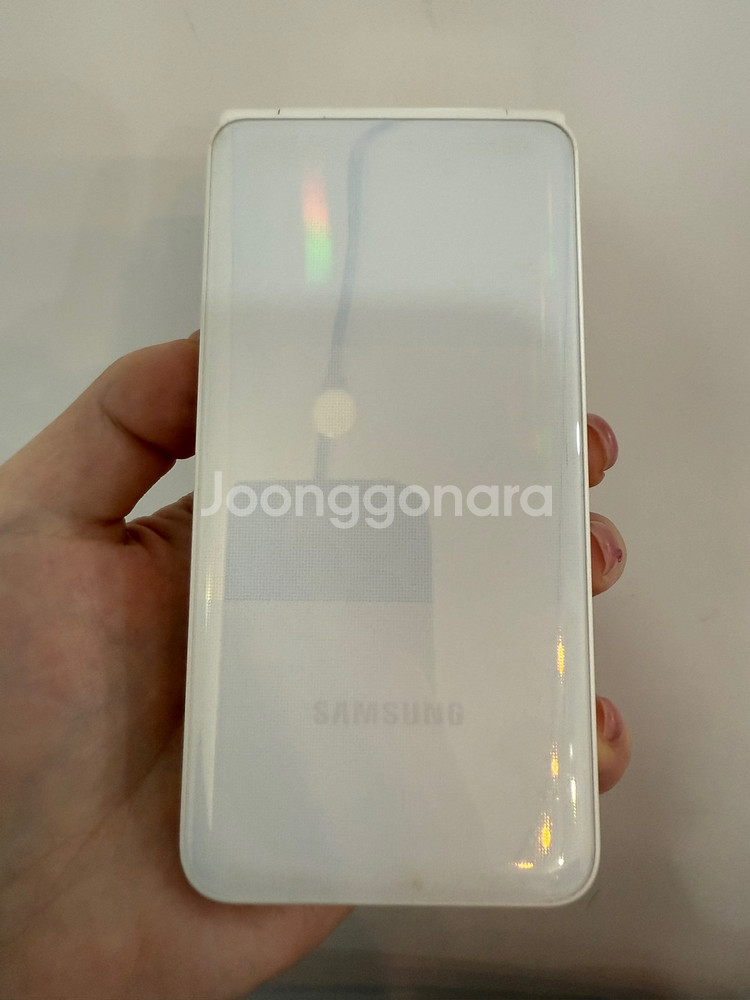갤럭시폴더2(G160) 32GB 화이트 Y1001--0