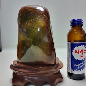 천연 고급 세미 나무화석 높이18cm무게2.1kg