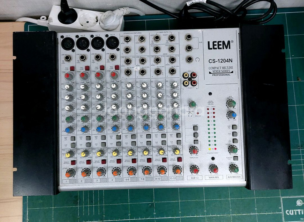 CS-1204N /LEEM/음향믹서 /12채널 /스테레--0