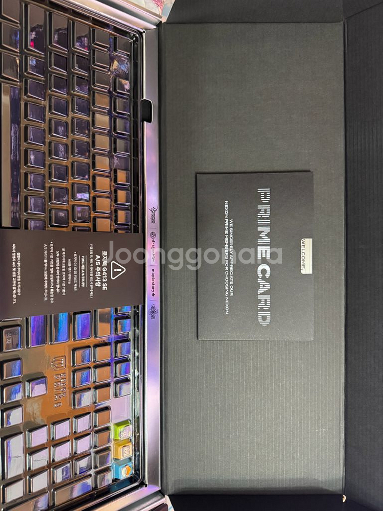 로지텍 G413 SE 넥슨프라임 키보드--1