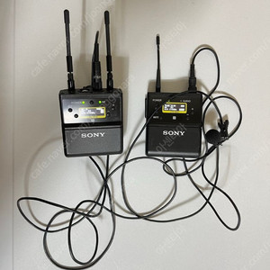 소니 URX-P40(수신기), UTX-B40(송신기)