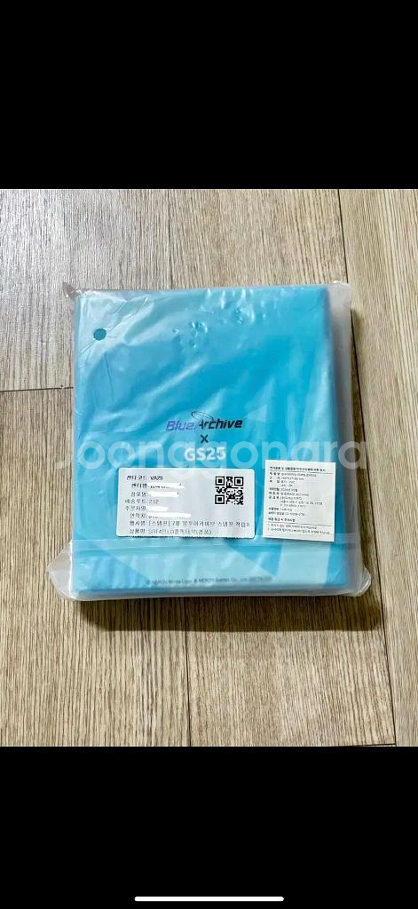 Gs25 콜라보 블루아카이브 SRT 4인 LD 콜렉터북--1
