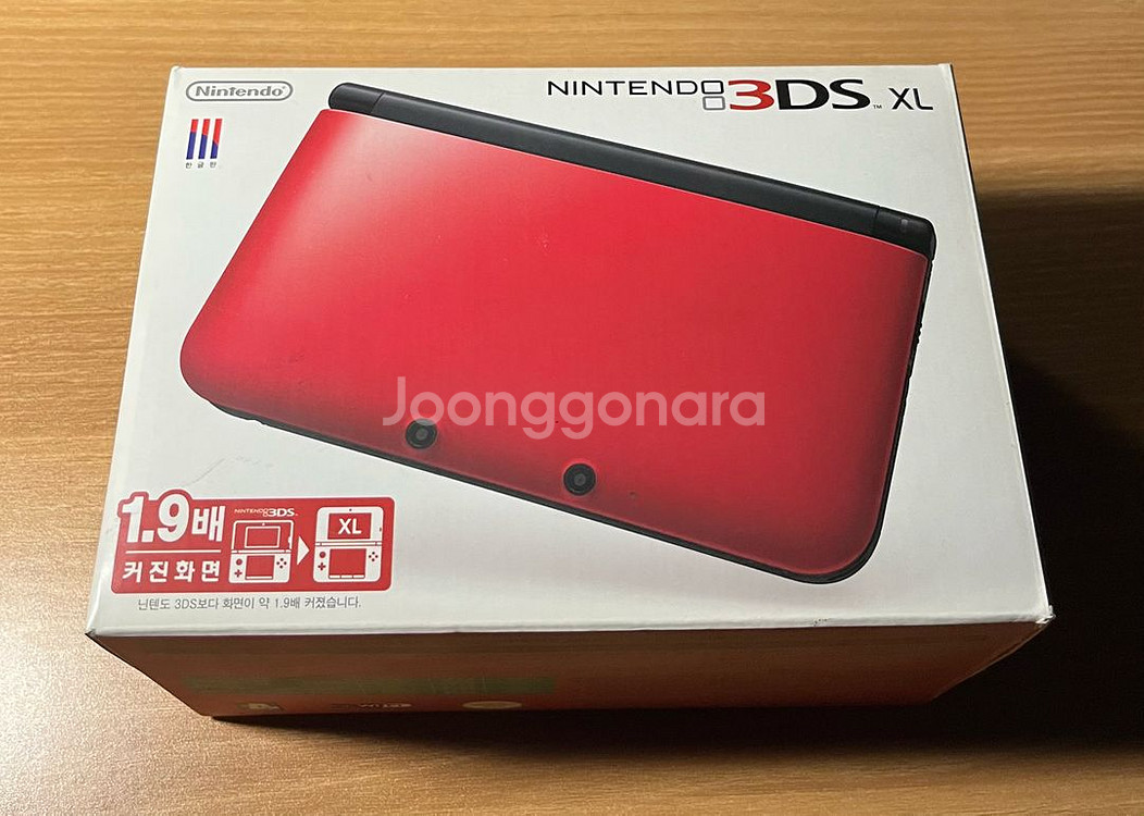 닌텐도 3DS XL (레드 X 블랙) 색상--0