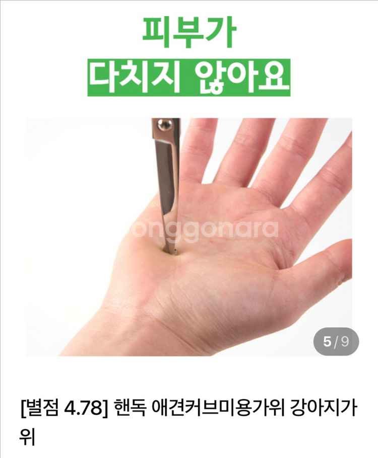 애견 끝이 둥근 미용가위 4종세트 (덤으로 3만원증정)--5