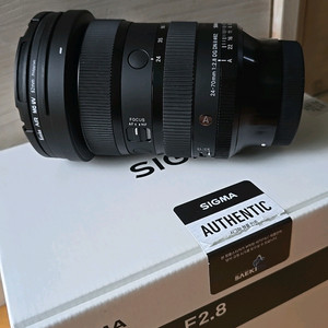 시그마 24-70mm f2.8 DG DN ii Art