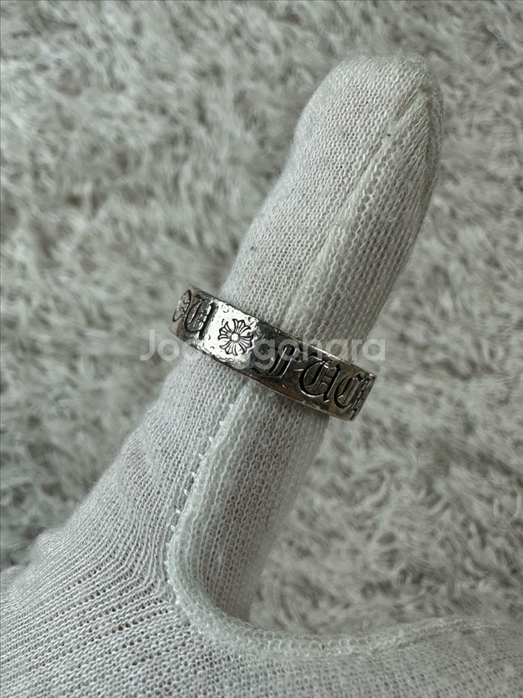 [US 6.5] 백화점판 정품 크롬하츠 퍽유링 6mm--3