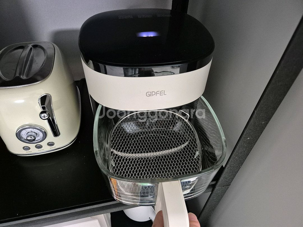 기펠 글라스 에어프라이어 4.5L--1