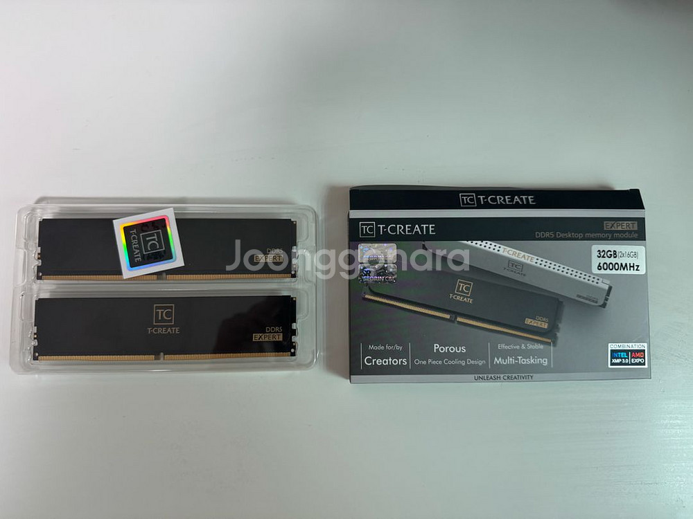 T-CREATE DDR5 32GB 6000MHz 팔아요--0