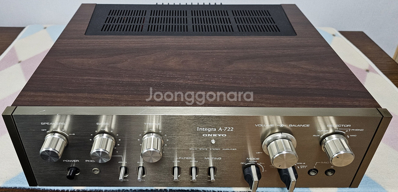 온교 인티엠프 A-722 판매합니다--1