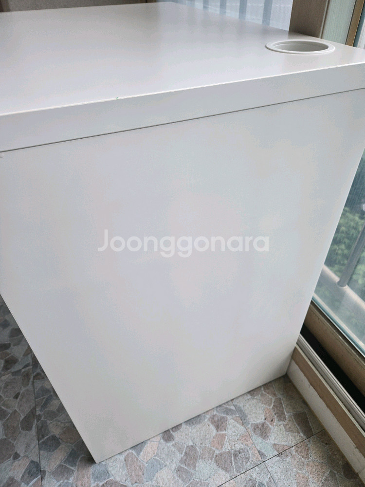 이케아 미케 책상 화이트--3