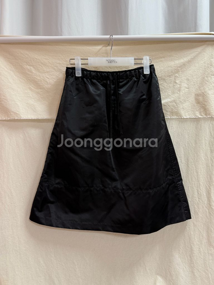 낫띵리튼 실크스커트--5