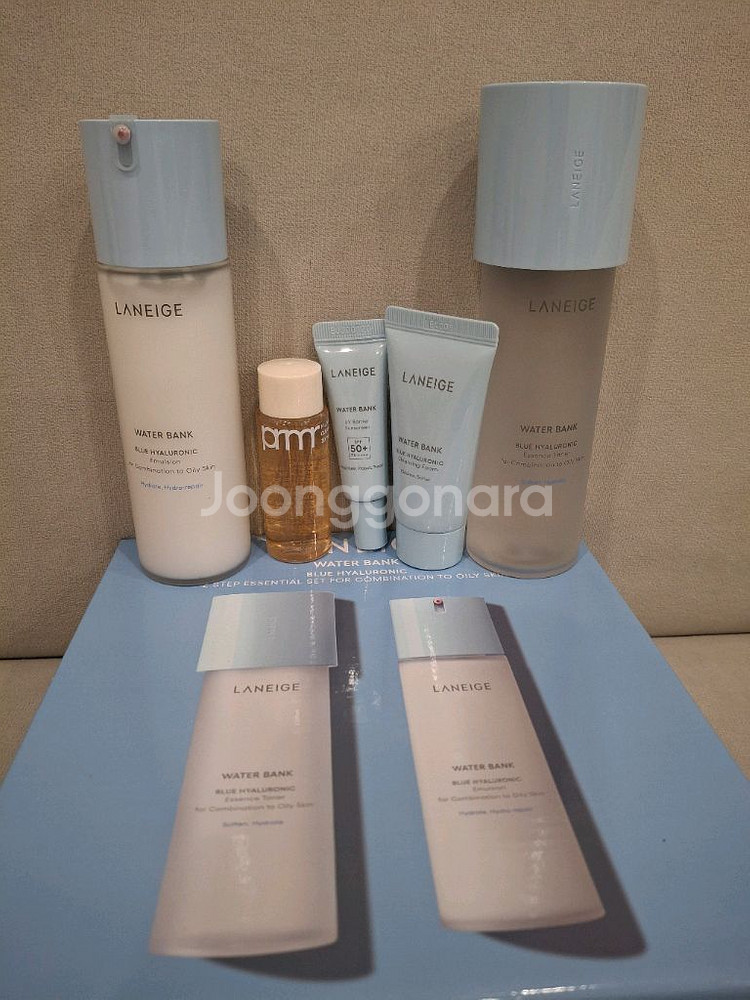 라네즈 워터뱅크 히알루로닉 지.복합용 토너+로션 세트--0