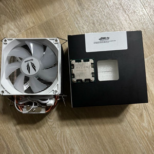 AMD 라이젠 7500F 사제쿨러 포함 AS남음