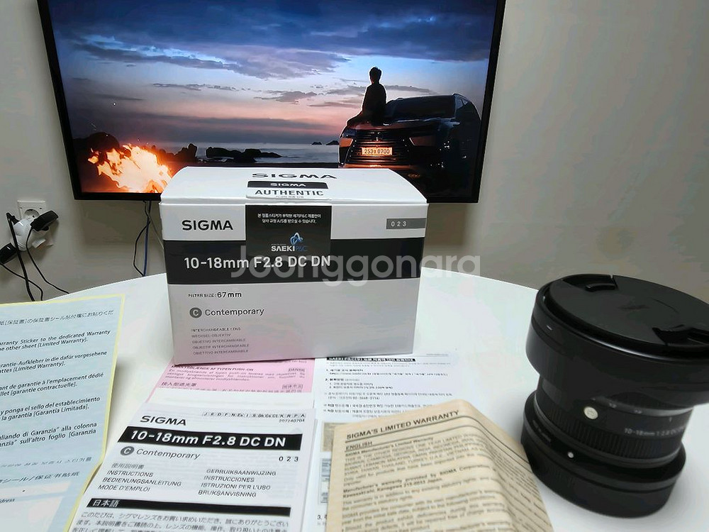 시그마 RF 10-18mm F2.8 렌즈 캐논마운트--0