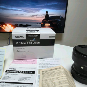 시그마 RF 10-18mm F2.8 렌즈 캐논마운트