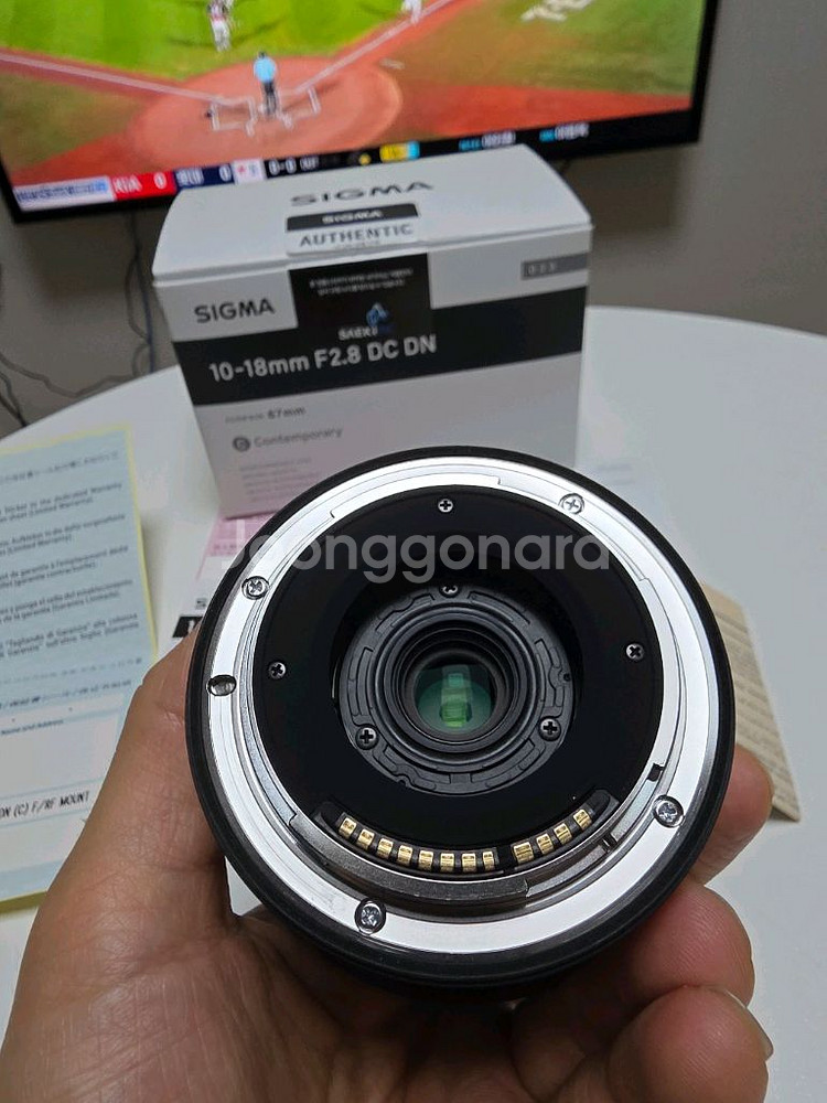 시그마 RF 10-18mm F2.8 렌즈 캐논마운트--6
