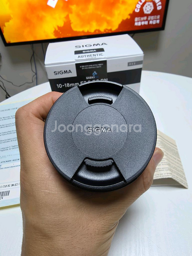 시그마 RF 10-18mm F2.8 렌즈 캐논마운트--3
