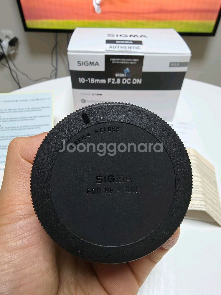 시그마 RF 10-18mm F2.8 렌즈 캐논마운트--5