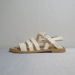 택포가 230mm 크록스 샌들 툴룸 베이지 아이보리 스