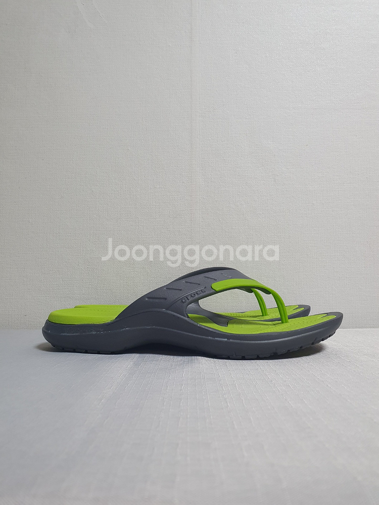 택포가 260mm 크록스 쪼리 듀얼 컴포트 플립플랍 그--3