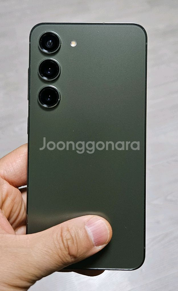 갤럭시 S23 그린 256GB A급 싸게 팝니다.--1