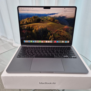 M3 맥북에어13인치 8GB 256GB 배터리 100