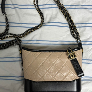 샤넬 가브리엘 호보 스몰 베이지